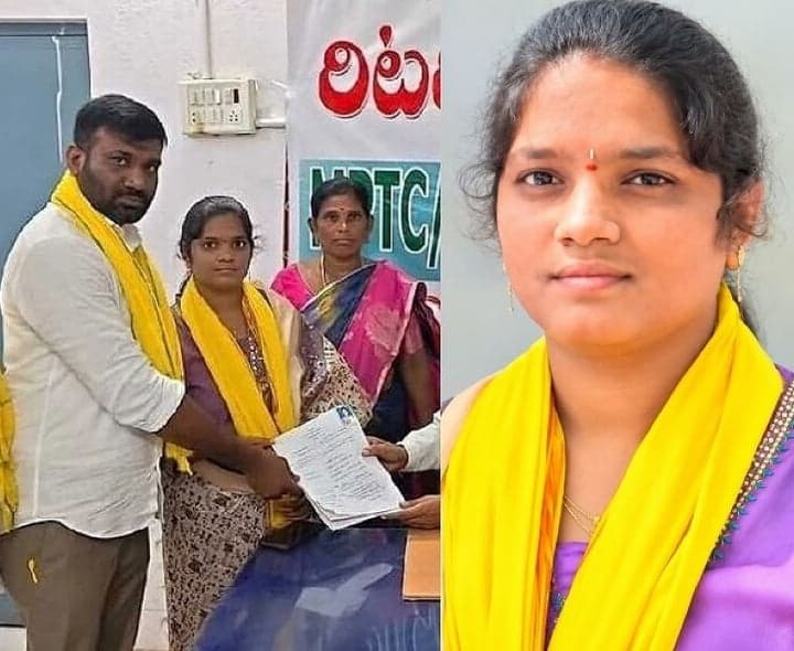 Y.పాలెంలో MPP రేసులో 26 ఏళ్ల యువతి  - Udayam