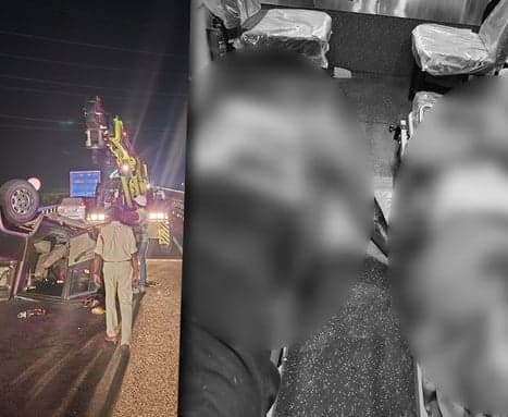 రోడ్డు ప్రమాదం.. ఇద్దరు మృతి