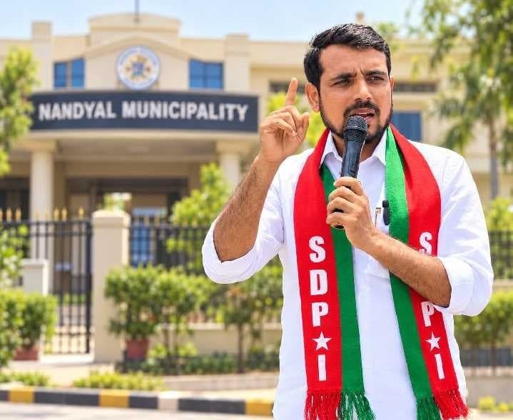 నంద్యాల మున్సిపల్ ఛైర్మన్‌గా ఏజాజ్ హుస్సేన్ - Udayam