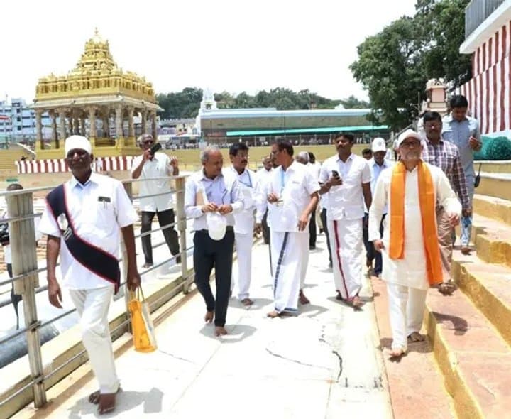 శ్రీవారి బ్రహ్మోత్సవాలకు తిరుమలలో ఏర్పాట్లు ముమ్మరం