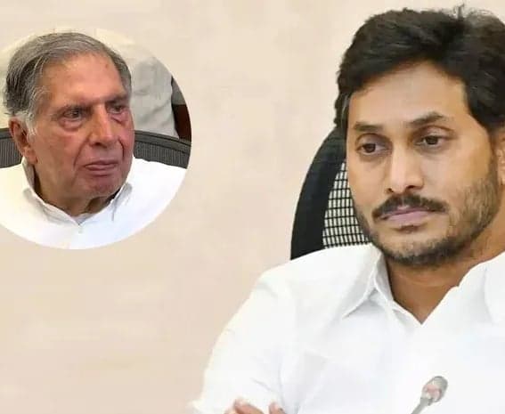రతన్ టాటాకు వైఎస్ జగన్ నివాళులు