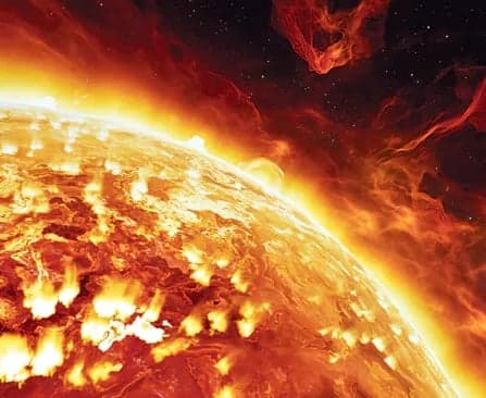 భూమిని తాకనున్న శక్తిమంతమైన సౌర తుపాను