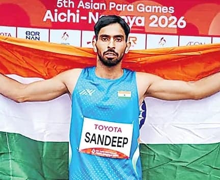 పారా ఆసియా క్రీడల్లో భారత్‌కు 114 పతకాలు