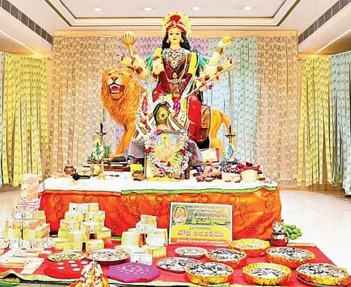 రూ. 15 లక్షలతో ధనలక్ష్మి పూజలు