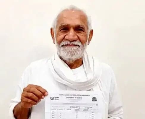 85 ఏళ్ల వయసులో ఎంఏ
