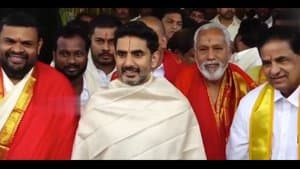 శ్రీవారి సేవలో మంత్రి నారా లోకేశ్