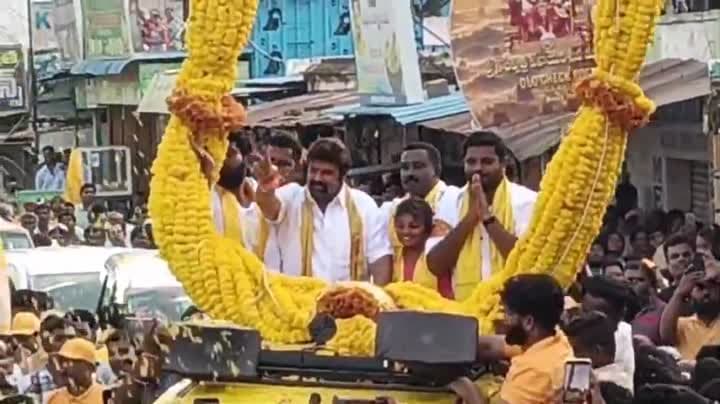 హిందూపురంలో బాలయ్య ఎన్నికల ప్రచారం