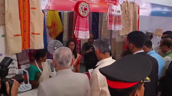 విజయవాడలో జాతీయ సరస్ మేళాకు రాష్ట్రపతి ముర్ము