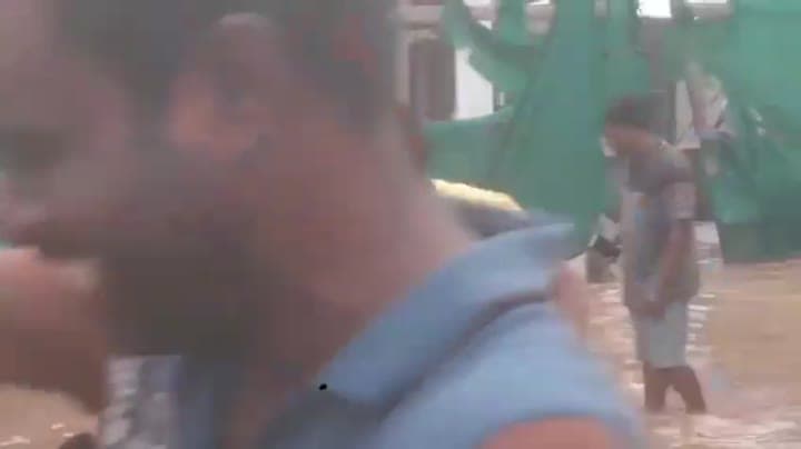 కాకినాడ జిల్లాలో తుఫాన్ బీభత్సం