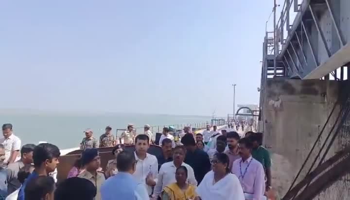 సింగూర్ డ్యామ్‌ను పరిశీలించిన సీఎస్ సంజయ్ జాజు