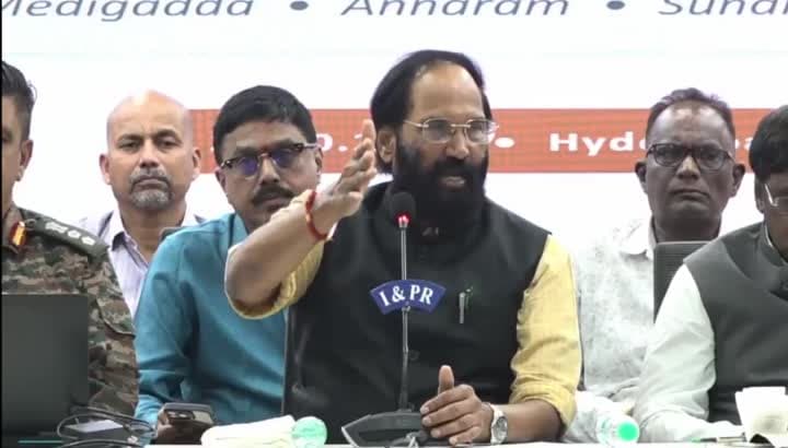 NDSA ఆదేశాలతో నీటిని ఎత్తిపోయలేం: ఉత్తమ్