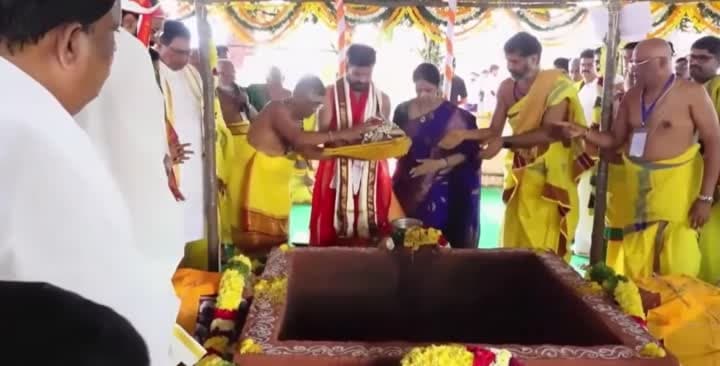 వర్షాల కోసం సీఎం రేవంత్ వరుణ యాగం