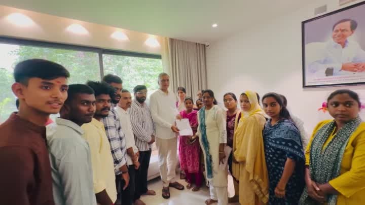 ఆరోగ్యశ్రీ సిబ్బంది సమస్యలపై హరీశ్‌రావు ఆవేదన