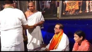 ముక్కంటి సన్నిధిలో మాజీ ఎంపీ సతీష్ చంద్ర మిశ్రా