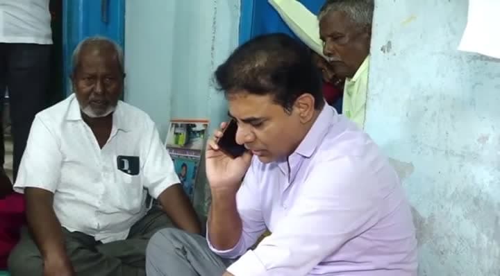 బాధిత చిన్నారి చదువు బాధ్యత నాదే: కేటీఆర్‌