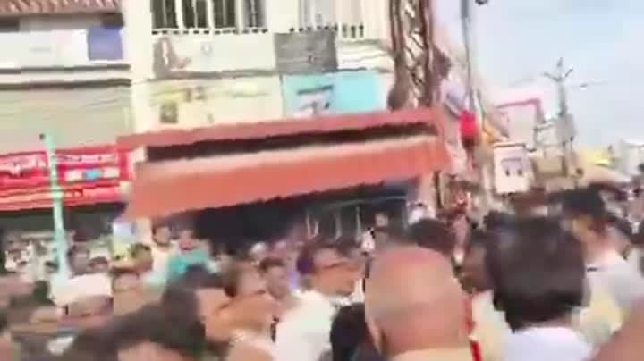 పీలేరులో నామినేషన్ల అడ్డంకిపై YCP నిరసన