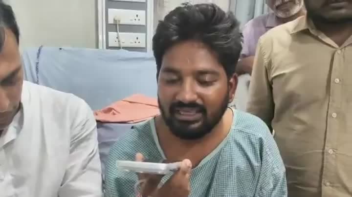 ఆస్పత్రిలో నిరుద్యోగి వేణును పరామర్శించిన కేటీఆర్