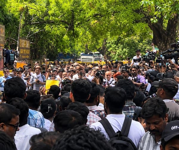 జంతర్‌మంతర్ వద్ద సిజెపి నిరసన