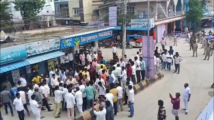 కుప్పంలో దాడులు చేస్తున్నారని వైసీపీ ఆరోపణ