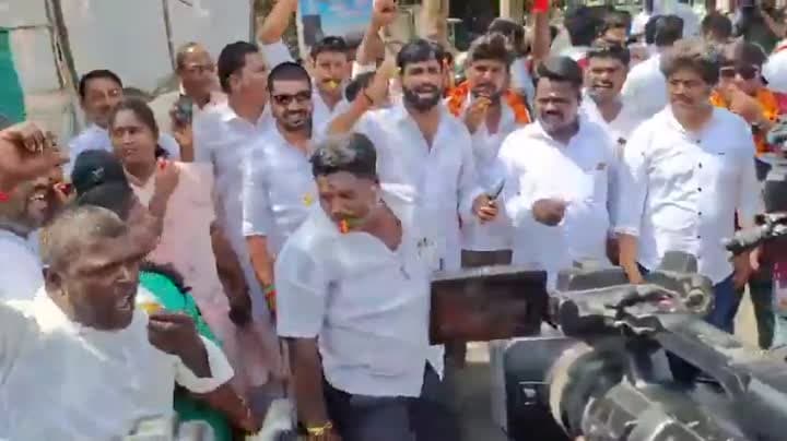 మదురాంతకం ఉపఎన్నికలో టీవీకే ఆధిక్యం
