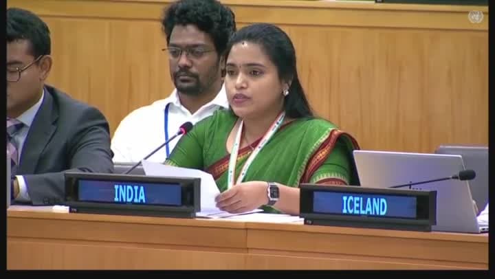 ఐరాసలో వైసీపీ ఎంపీ తనూజా రాణి ప్రసంగం వీడియో