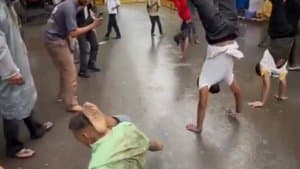 జంతర్ మంతర్ వద్ద బొద్దింకల వింత ప్రవర్తన.