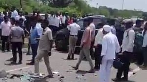 ఘోర రోడ్డు ప్రమాదం.. ఢీ కొట్టుకున్న మూడు కార్లు