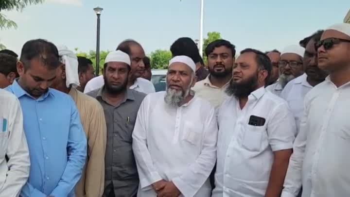 జిల్లా ఎస్పీ తీరుతోనే శాంతి కమిటీ సమావేశాన్ని బహిష్కరించా ఎంఐఎం అధ్యక్షులు - Udayam