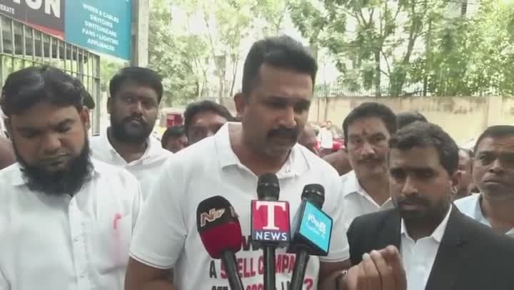 నాంపల్లి పీఎస్‌లో విచారణకు హాజరైన బీఆర్ఎస్ నేత 