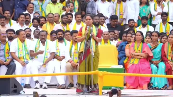 కొడంగల్ గడ్డపై కవిత వ్యాఖ్యలు