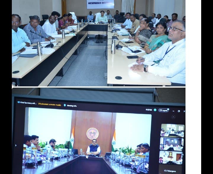 రెసిడెన్షియల్ విద్యాసంస్థల నిర్వహణపై కలెక్టర్లతో వీడియో కాన్ఫరెన్స్ సీ.ఎస్ - Udayam