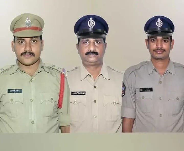 గాయపడిన ముగ్గురు పోలీసుల వివరాలివే