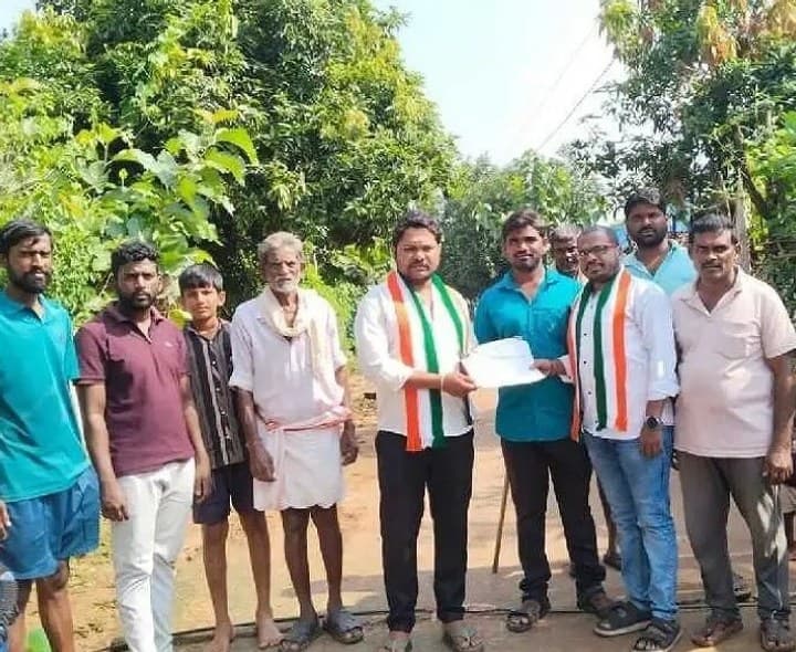 మరికాలలో కాంగ్రెస్ ఎస్సీ సెల్ అధ్యక్షుడిగా నానీబాబు - Udayam