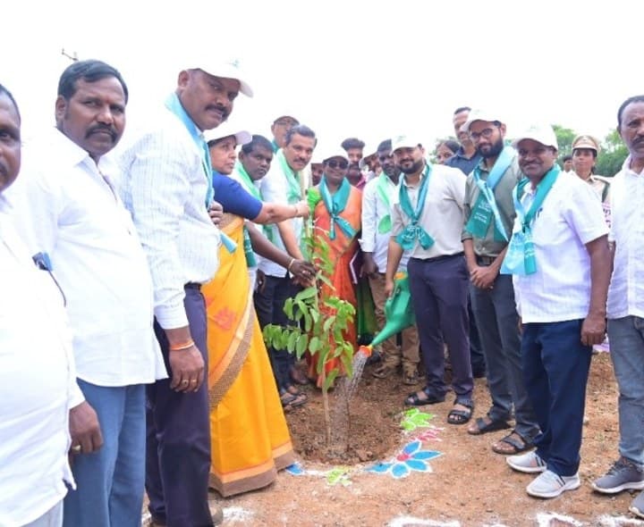 వనమహోత్సవం లో పాల్గొన్న కలెక్టర్