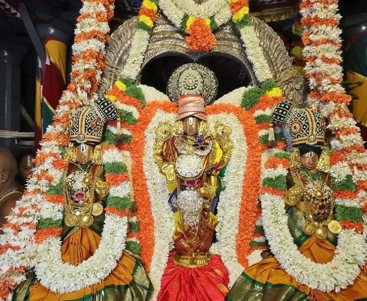 గోవిందనామస్మరణతో మారుమోగిన తిరుమాడ వీధులు