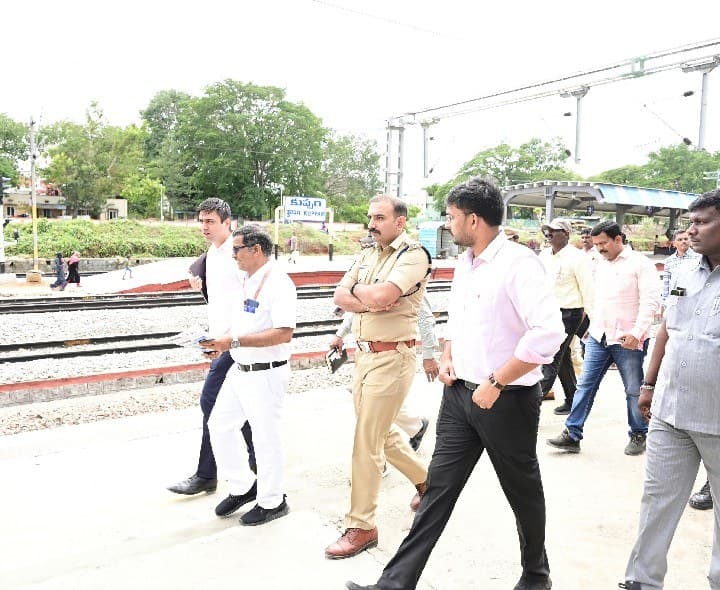 సీఎం కుప్పం పర్యటనకు పటిష్ట ఎస్పీ తుషార్ డూడి - Udayam