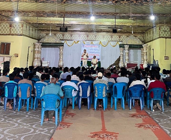 ధర్మపురిలో వినాయక మండపాల నిర్వాహకులకు అవగాహన కార్యక్రమం - Udayam