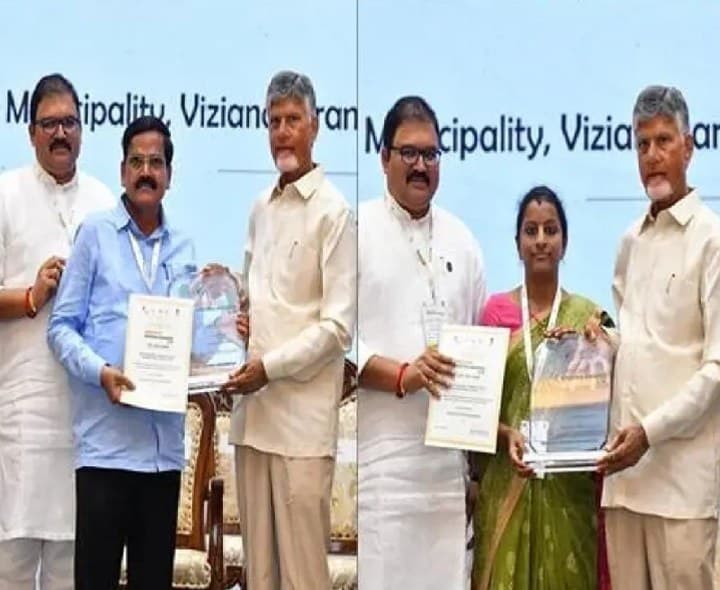 స్వచ్ఛ ఆంధ్ర అవార్డులకు బొబ్బిలి, రాజాం - Udayam