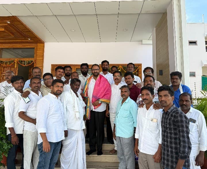 నిర్మల్ సరస్వతీ కాలువ ద్వారా సాగునీరు విడుదల రైతన్నల హర్షం KSR కు సన్మానం - Udayam