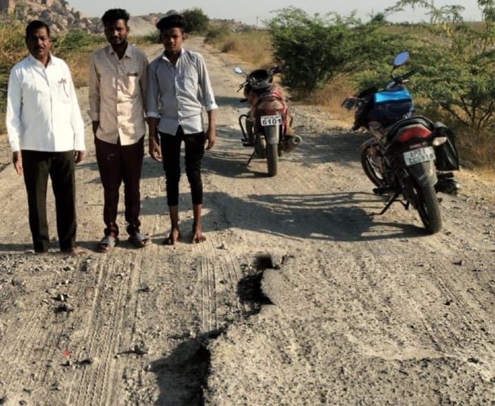 ఉరుకుంద ఈరన్నకు ప్రయాణం నరకప్రాయం