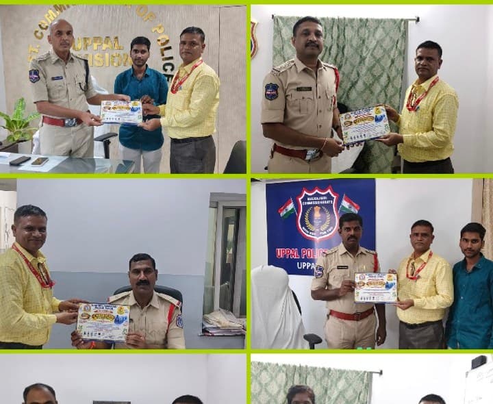 గణేష్‌ ఉత్సవ సేవలకు ‘రక్ష రత్న’ సన్మానం - Udayam