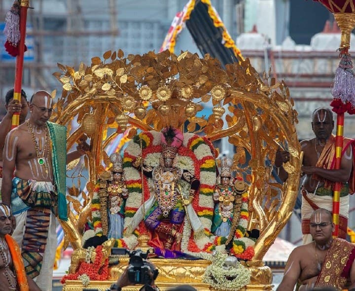 కల్పవృక్ష వాహనంపై గోవుల గోపన్న   - Udayam