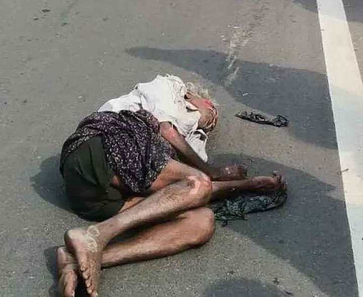 అద్దంకి-మేదరమెట్ల రహదారిపై రోడ్డు ప్రమాదం