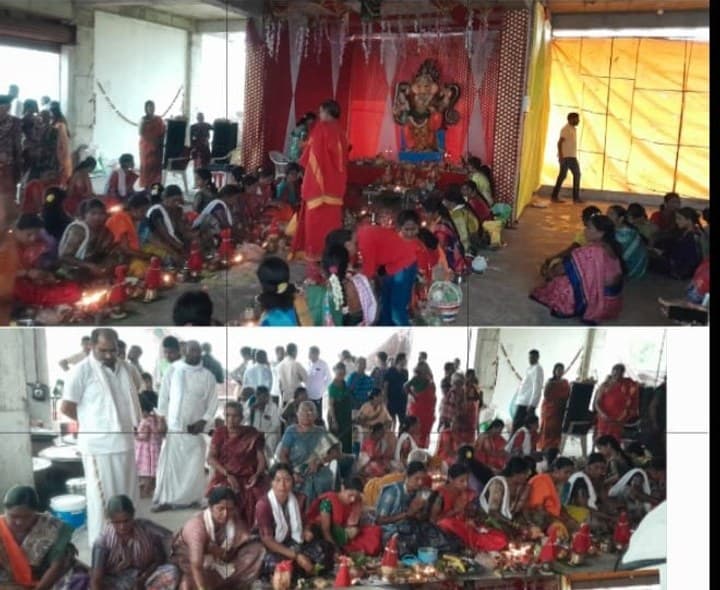 పోరండ్ల రెడ్డి సంఘంలో ఘనంగా కుంకుమ పూజలు - Udayam