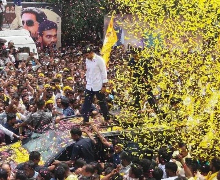 మంత్రి నారా లోకేష్ కు ఘనంగా స్వాగతం - Udayam