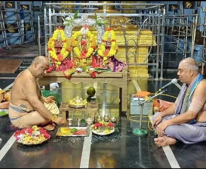 అరసవల్లిలో వైభవంగా ఆదిత్యుని కళ్యాణం