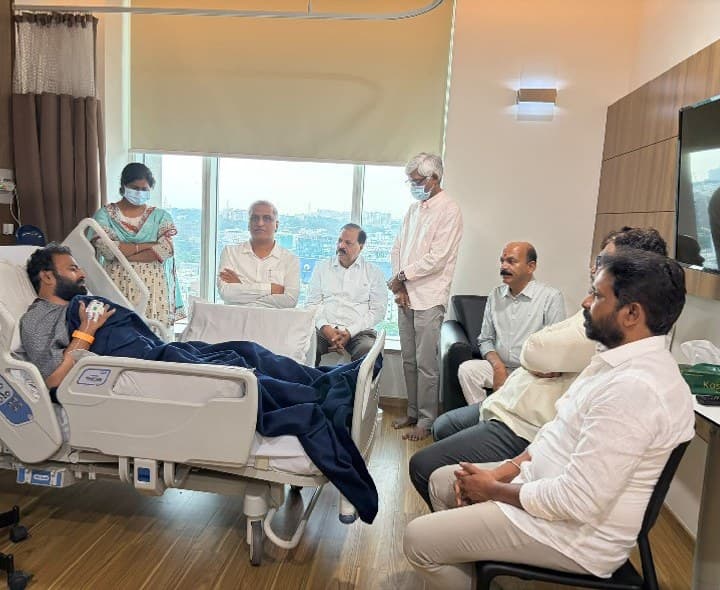 సతీష్ రెడ్డి ఆరోగ్యంపై హరీశ్ ఆరా - Udayam