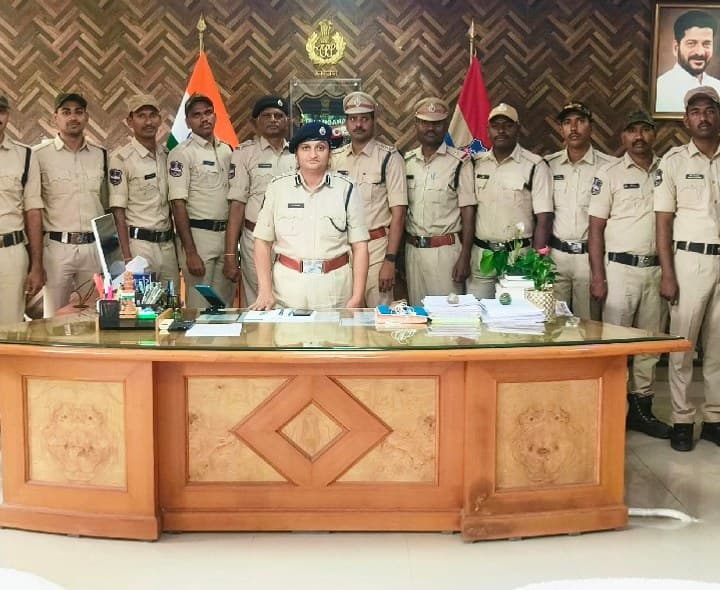 TGSP సిబ్బందికి ఎస్పీ జానకి అభినందనలు - Udayam