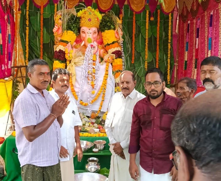 వాక్యము గ్రామంలో గణనాధునికి ప్రత్యేక పూజలు - Udayam