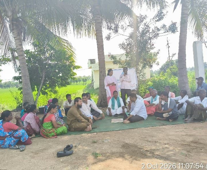బెలియా తండాలో VBG-RAMGపై గ్రామసభ - Udayam